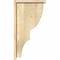 Ekena Millwork Ridgewood Rough Sawn Corbel w/Backplate, Douglas Fir, 6"W x 14"D x 26"H COR06X14X26RID01RDF - alternate 4